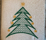 CHIRSTMAS TREES WITH TWINKLING STARS   4 sizes available