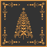 Lacey Christmas Tree Block 1