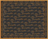 Pumpkin Pie Script fill great for potholders or hotmats      276.9x227.3 mm